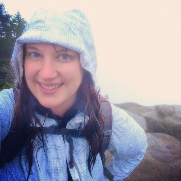Cold, rainy day on Giant Mountain with no summit views. 