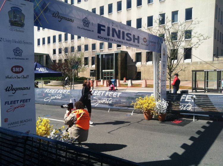 FCC Half Finish Line